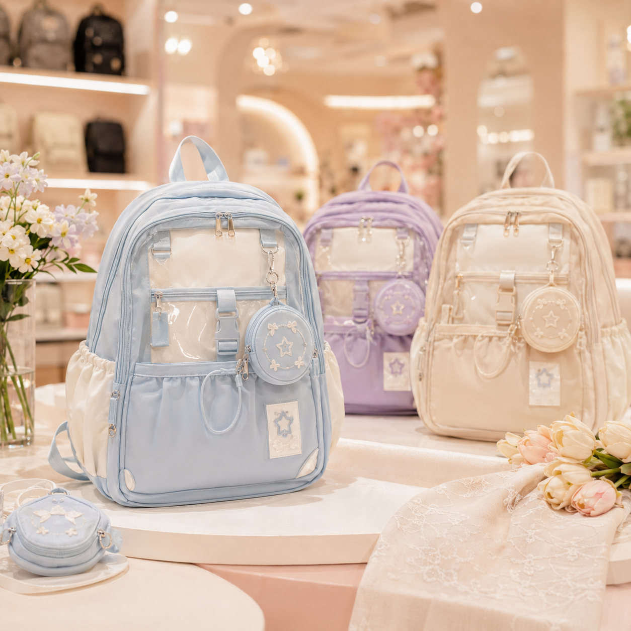 Pastel Kawaii Backpacks